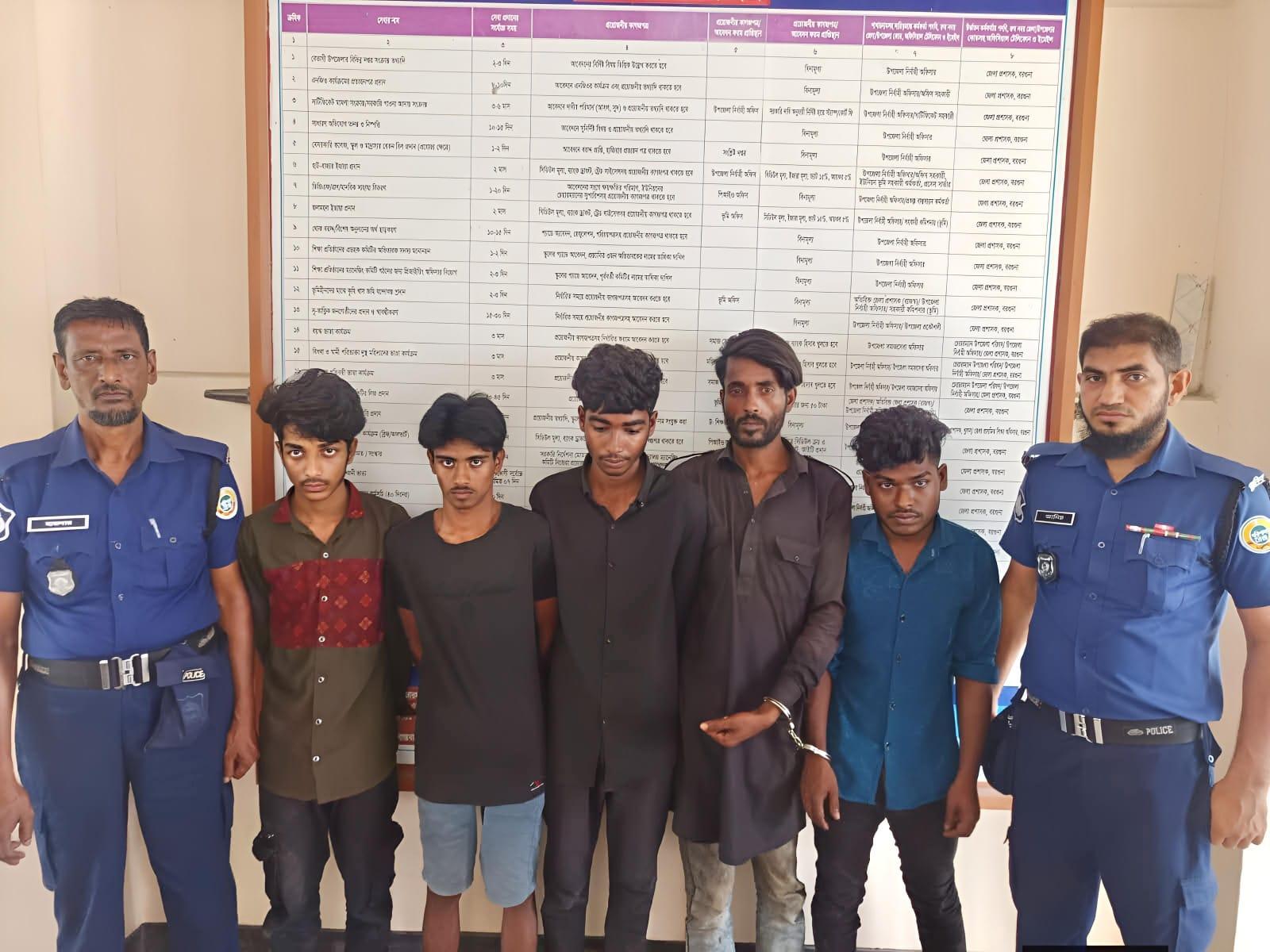 বেতাগীতে মাদকসেবীসহ আটক ৮ জনকে কারাদণ্ড ও জরিমানা