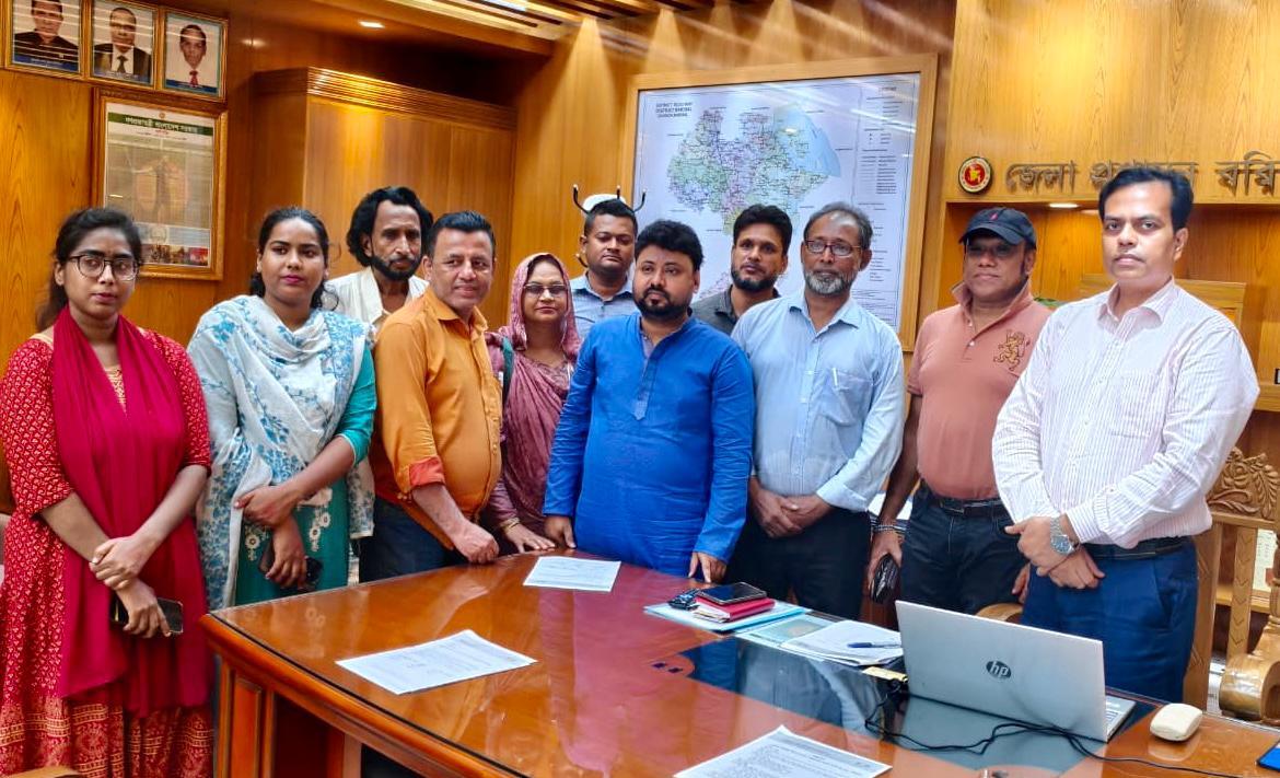বরিশাল চলচ্চিত্র উৎসবে জেলা প্রশাসকের সহযোগিতার আশ্বাস